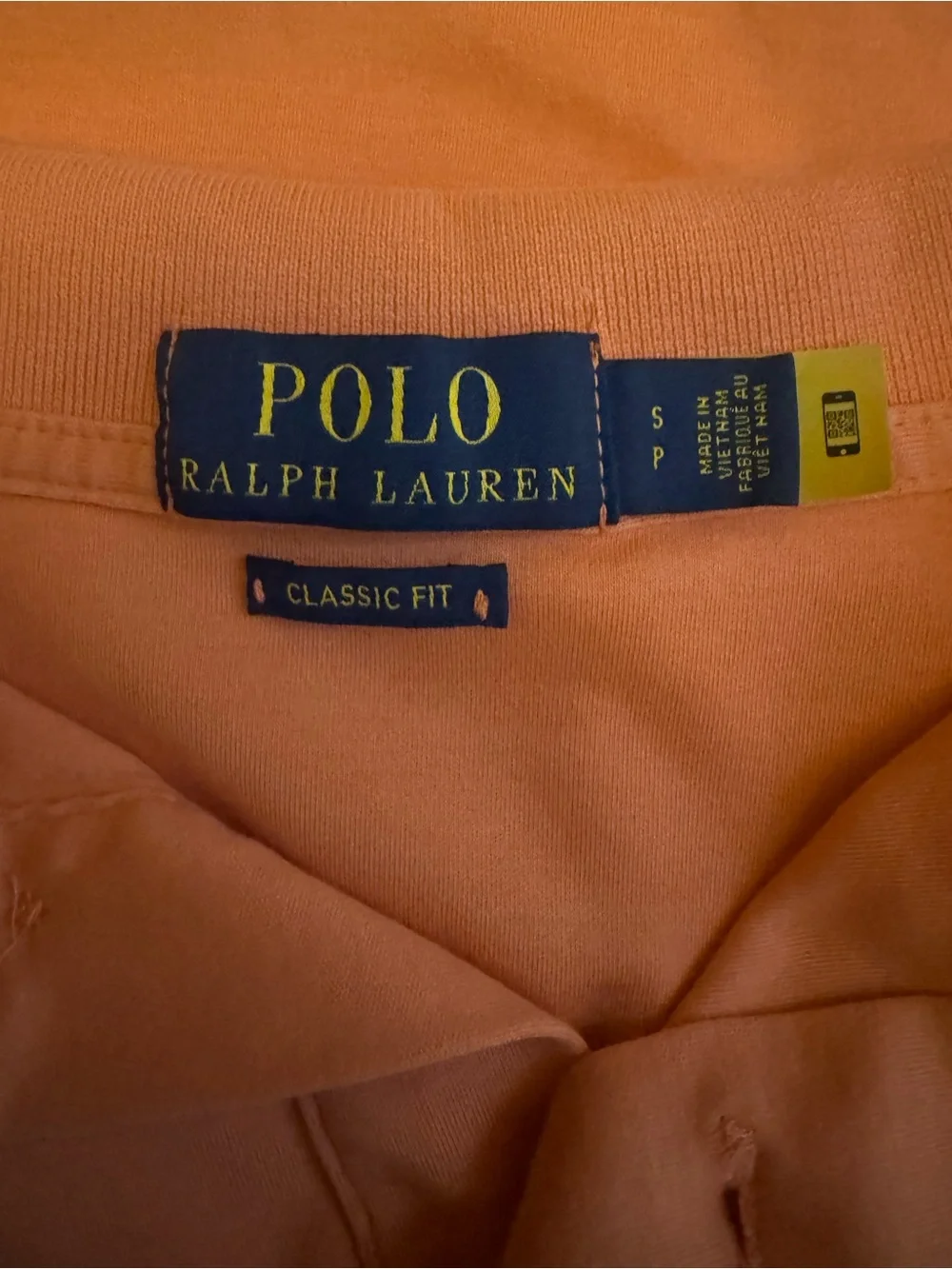 Polo Ralph Lauren Orange Classic Polo Shirt